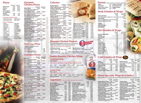 Classic Pizza Marlborough MA Menu